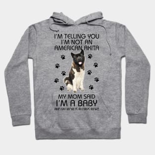 American Akita Baby Hoodie